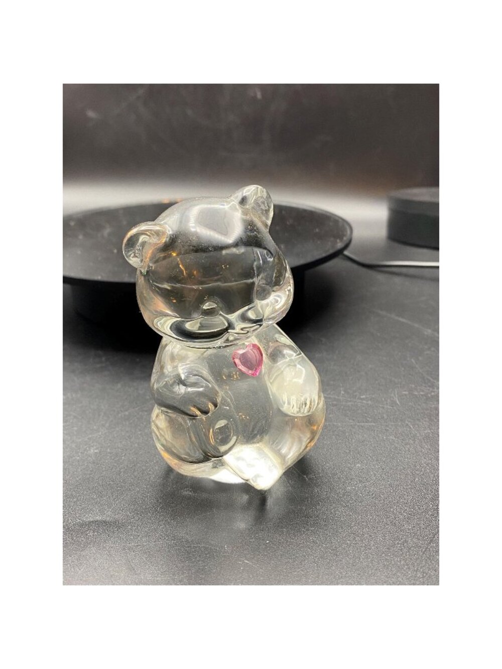 Fenton Birthday Bear October Gemstone